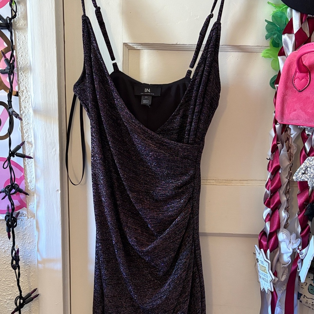 Women's Black and Red Dress